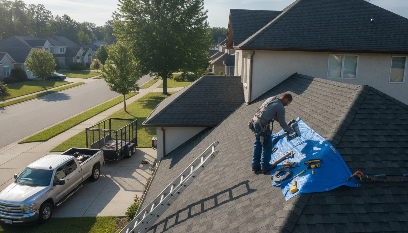 Roofing in Blairs Mills